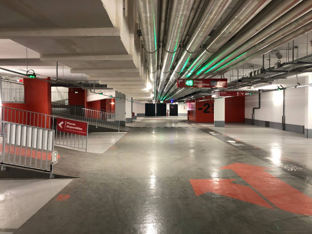 Parking Palais de Justice, Paris 17